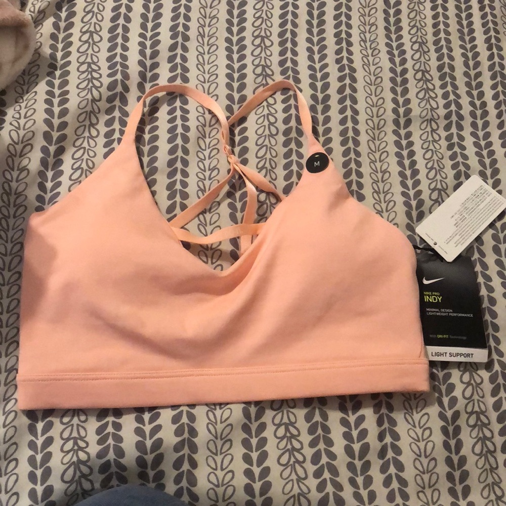 Nike pro Indy bra sz M